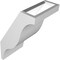 Ekena Millwork 5-in. W x 6-in. D x 10-in. H Funston Architectural Grade PVC Knee Brace BRCP05X06X10FST - alternate 6